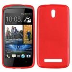 Simple Silicone Cover for Desire 500 (Red)